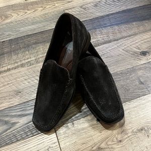 Johnston & Murphy Men’s Suede Loafer Shoes, Size 9.5, Color Brown